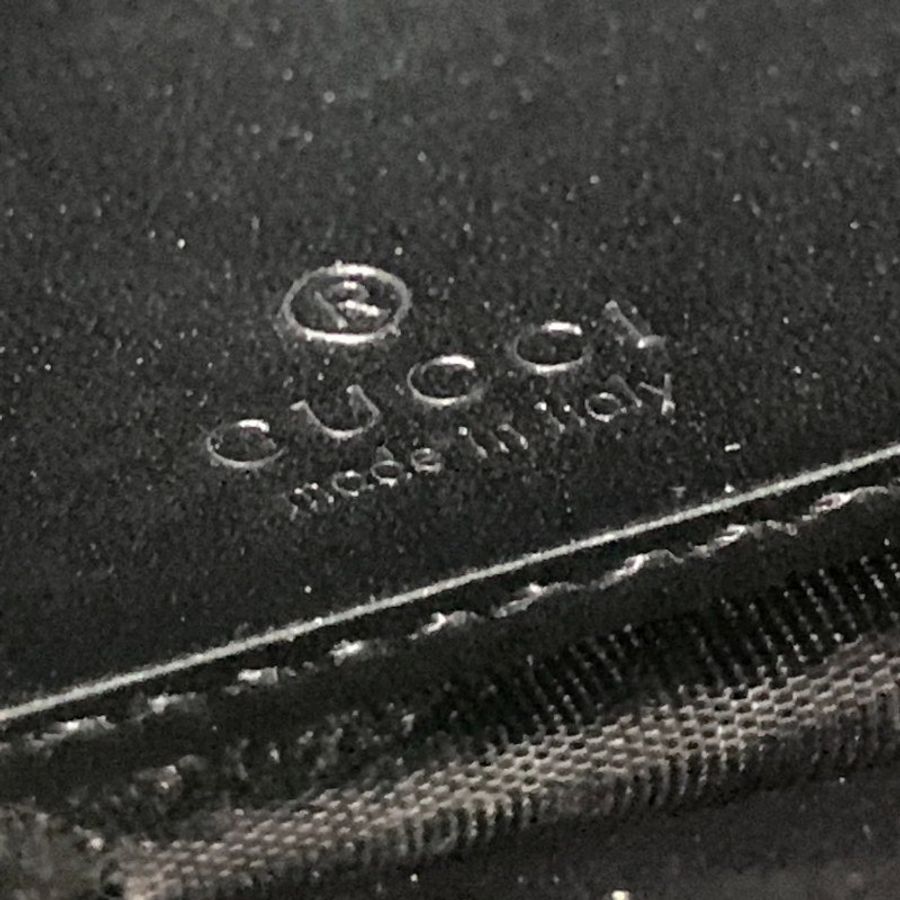 GUCCI Signature 牛皮拉鍊長夾-9