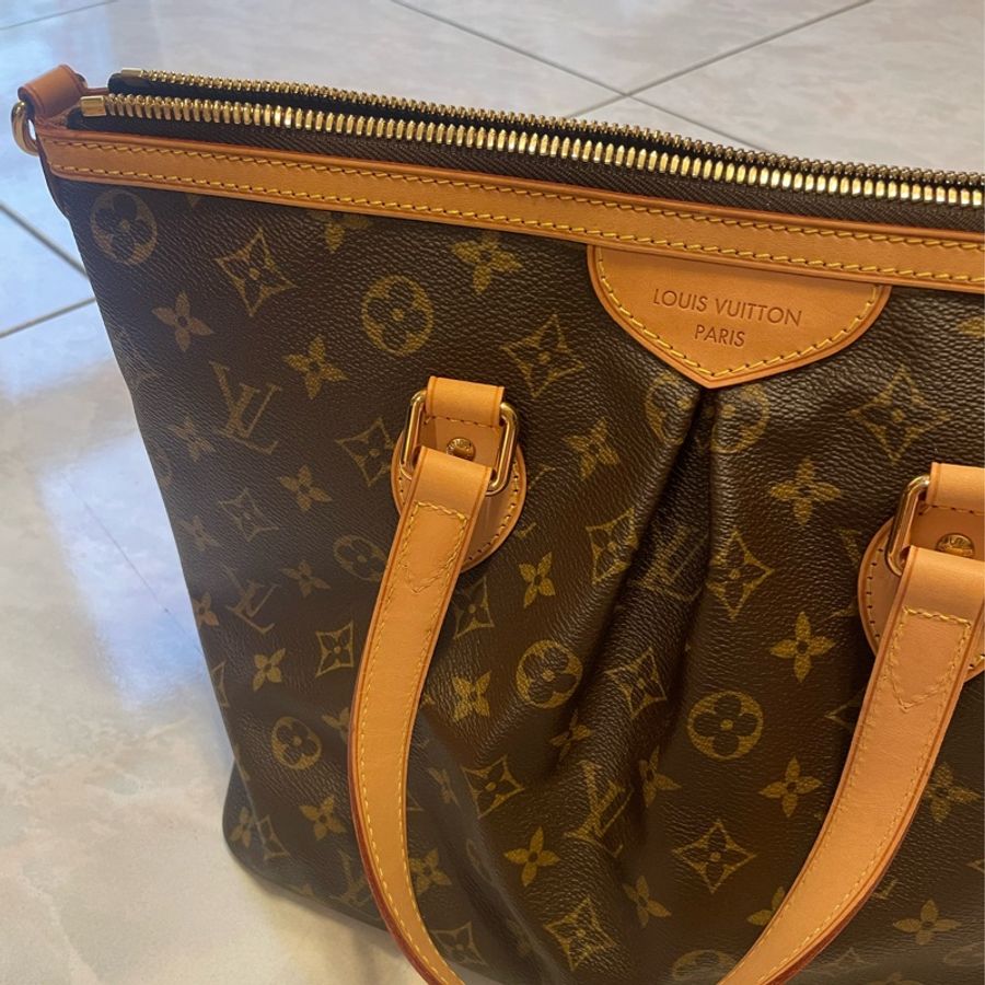 LV 2way手提+肩背水餃包 歐洲購入正品全新-1