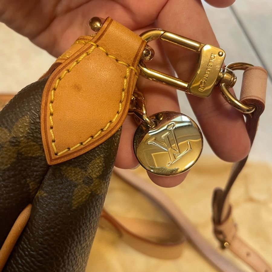 LV 2way手提+肩背水餃包 歐洲購入正品全新-9