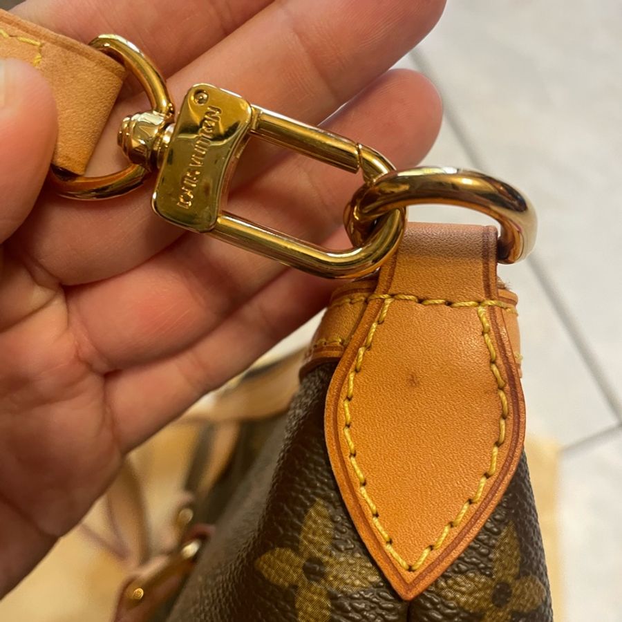 LV 2way手提+肩背水餃包 歐洲購入正品全新-10