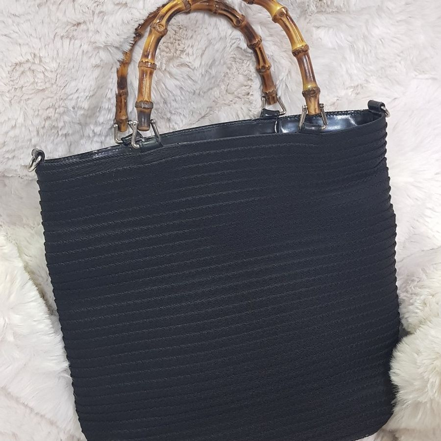 gucci 古駅古董竹節包-5