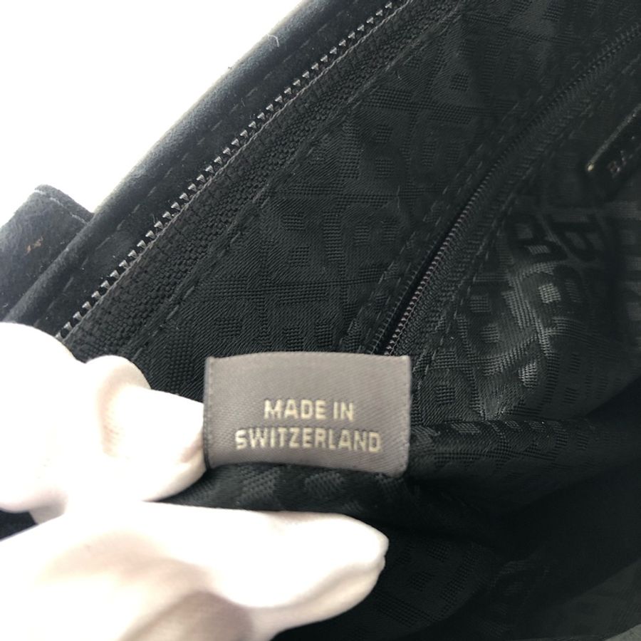 BALLY 麂皮*真皮 肩背包-24