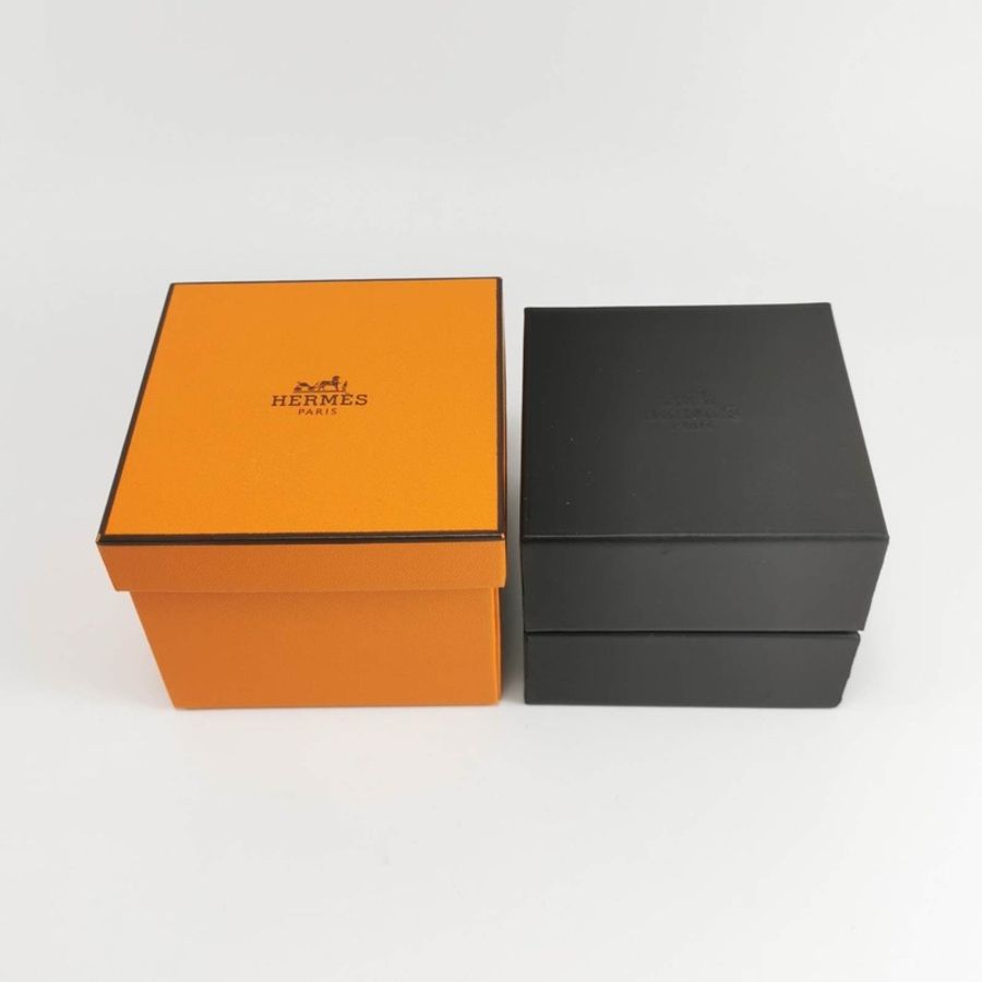 Hermes Finesse18K白金鑽石小Q手鍊-5
