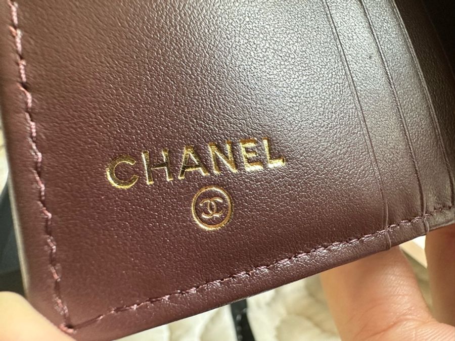 Chanel 黑金 荔枝牛皮 小錢包 皮夾 預訂貨品-4