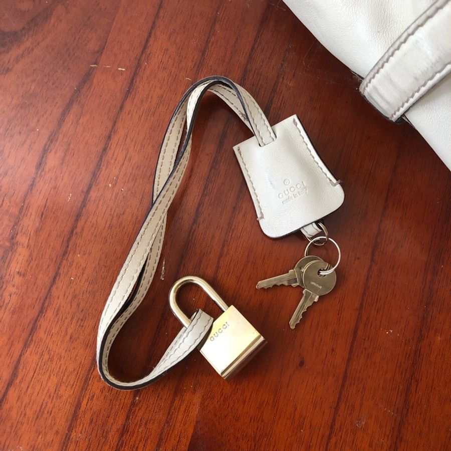 GUCCI 85年紀念版 鎖頭🔒肩背包 手提包-3