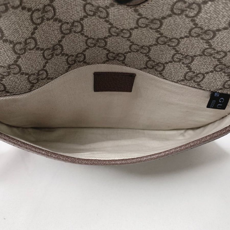 GUCCI Supreme帆布虎頭胸腰包-8