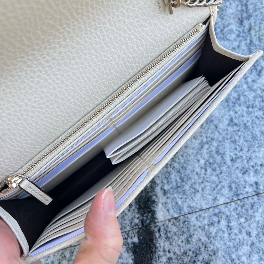 Gucci Soho 經典雙G鏈包-12