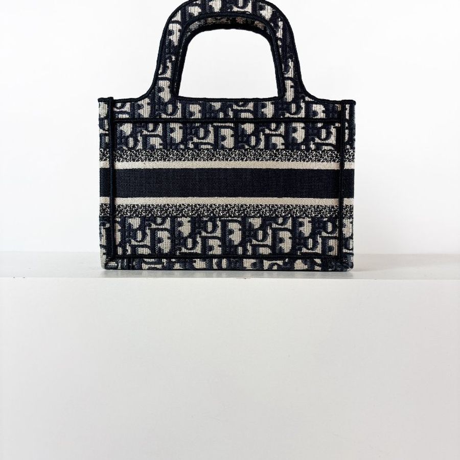 Dior Book Tote Mini 經典老花款-8
