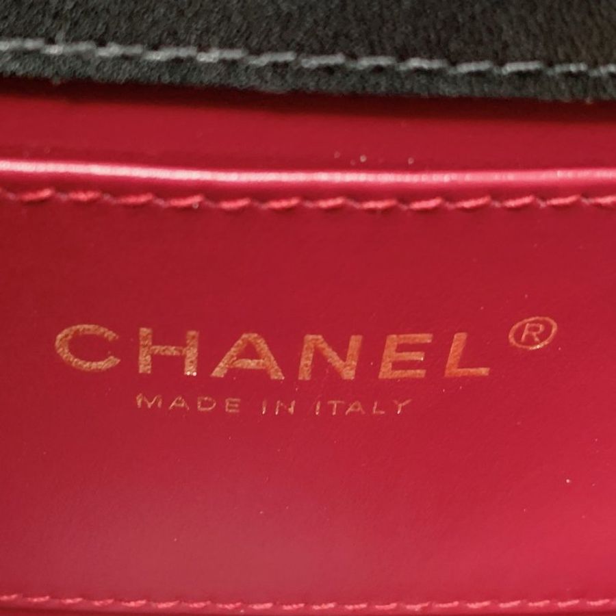 CHANEL 23B Mini Flap Bag雙手柄鏈帶包-13