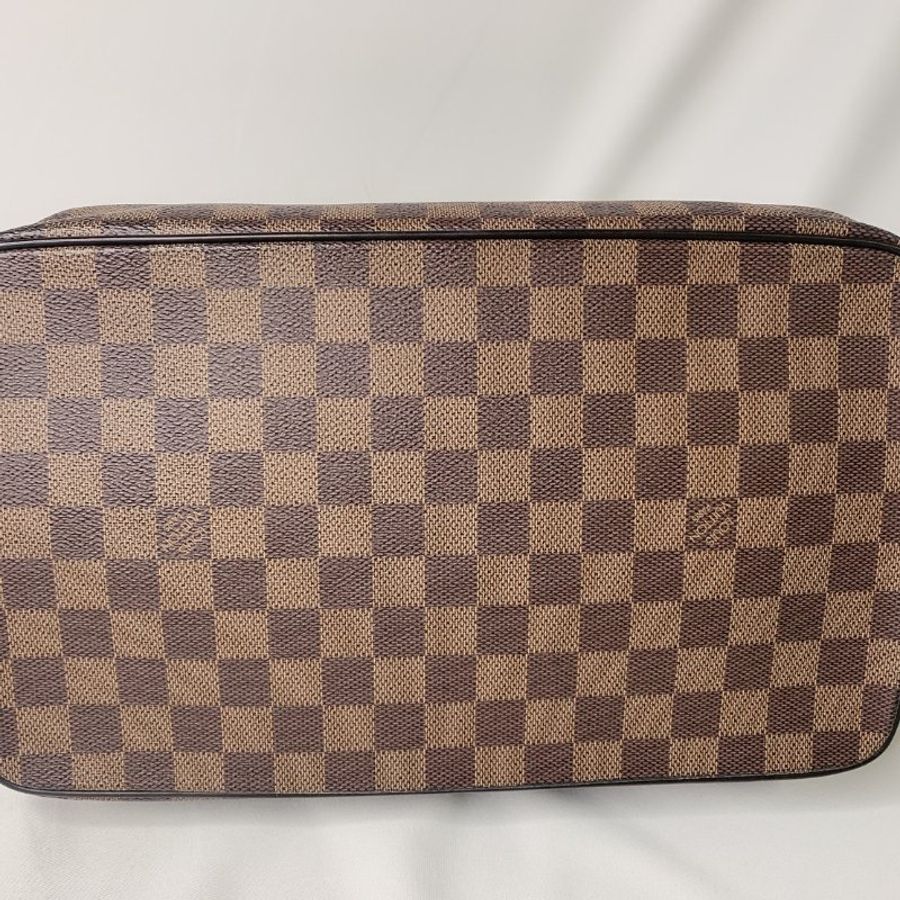 LV SALEYA MM棋盤格拉鏈托特包-8