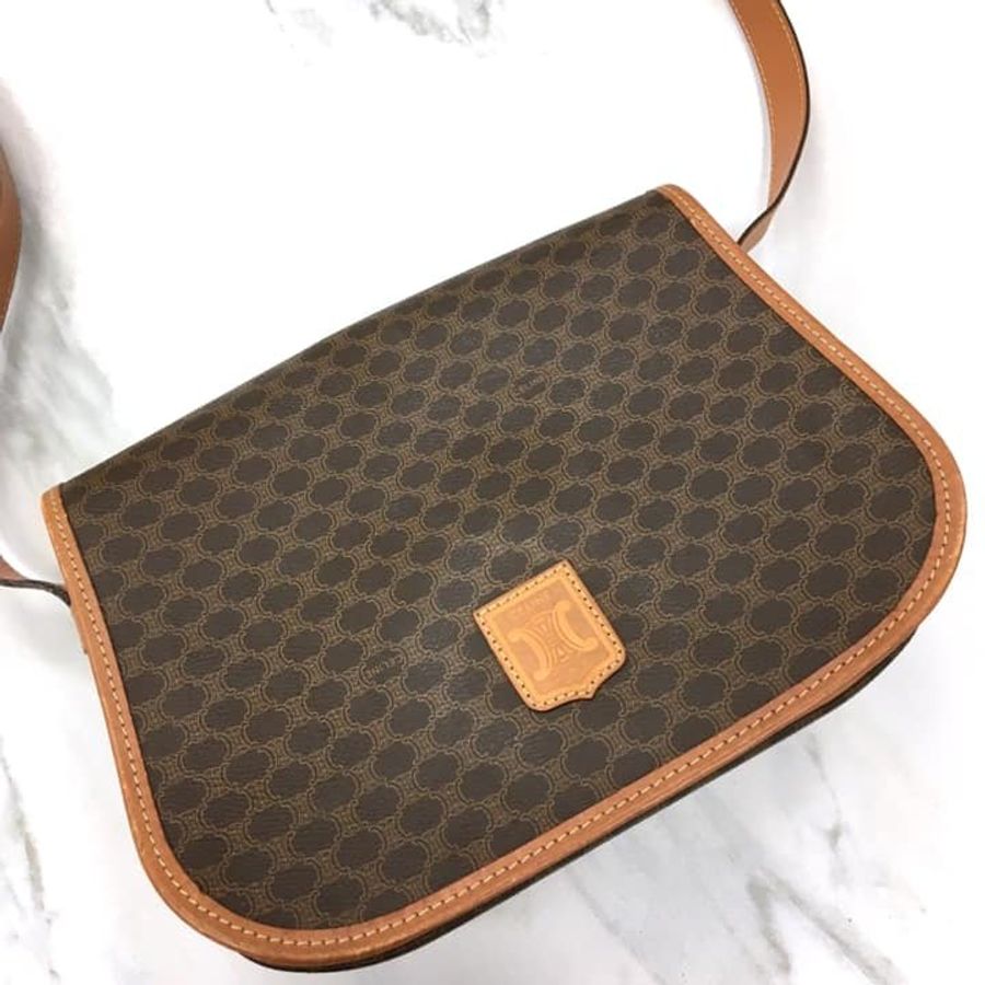 CELINE vintage 老花馬鞍包-0