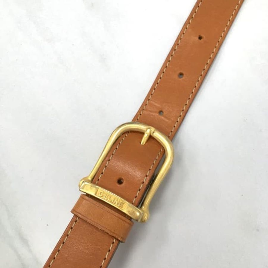 CELINE vintage 老花馬鞍包-12