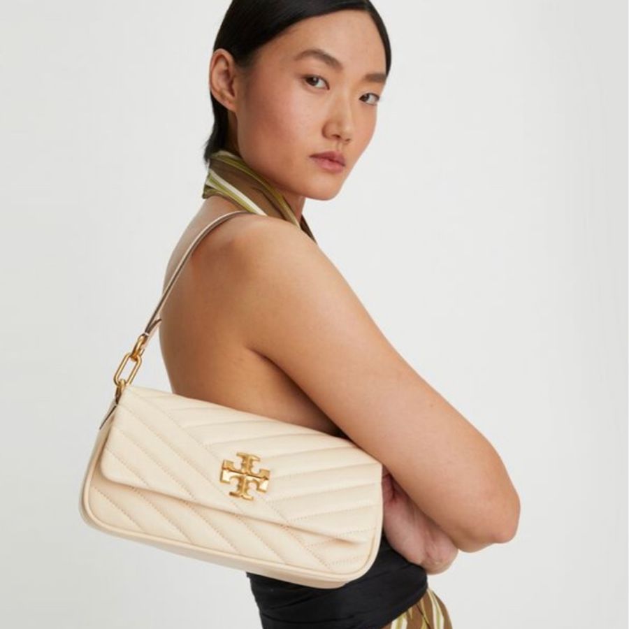 Tory Burch 腋下包 SMALL KIRA CHEVRON FLAP SHOULDER BAG 90456-6