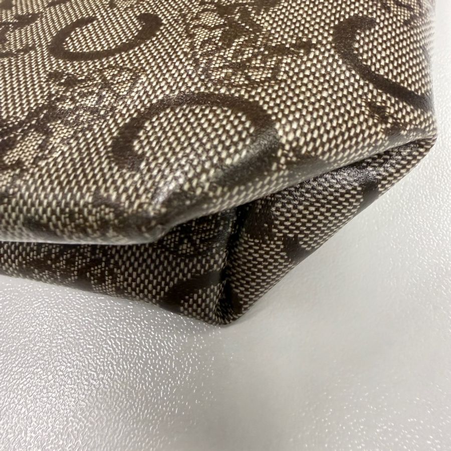Celine Macadam Pouch 賽琳中古馬車化妝袋-7