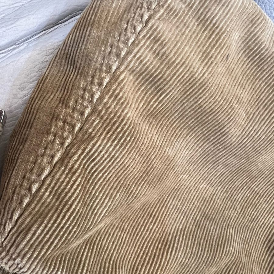 FENDI 復古款 法棍 法棍包 baguette 燈芯絨 腋下包-21