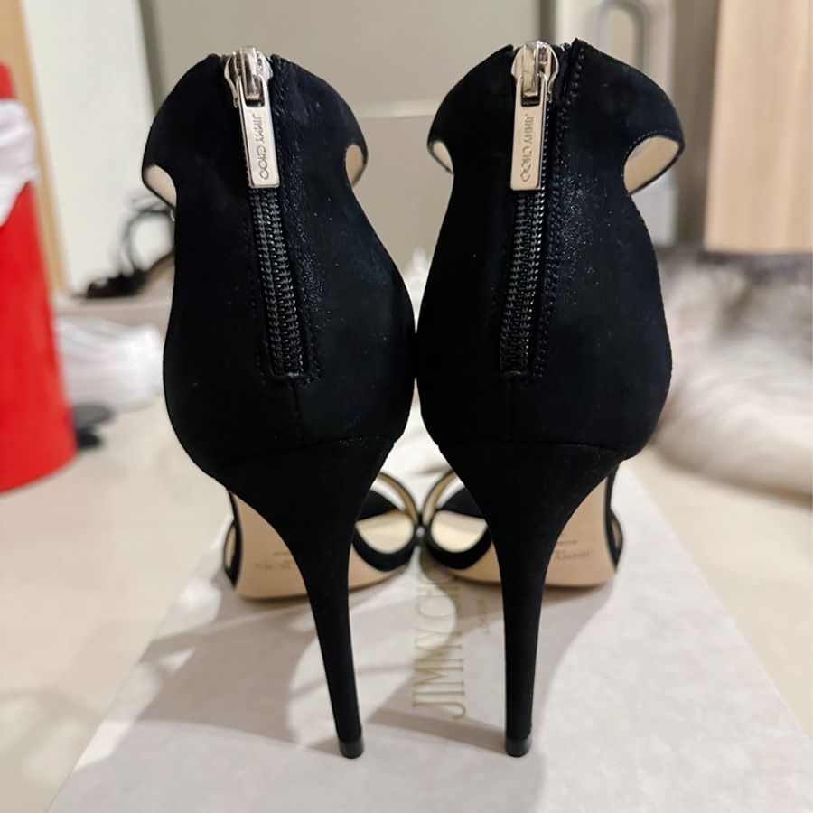 Jimmy Choo 跟鞋/涼鞋-Viola 100/ 38.5-3