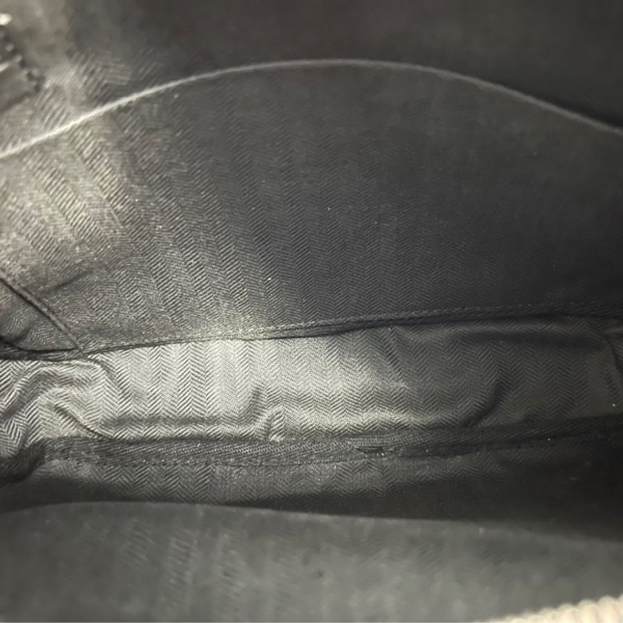 LOEWE XS Military messenger bag 羅威全黑郵差包-15