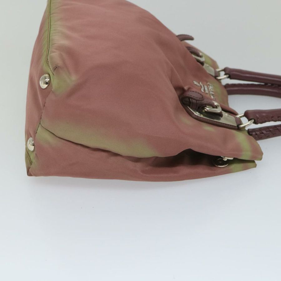 【日本直送】PRADA 尼龍粉紅手提包 正品 am5092-2