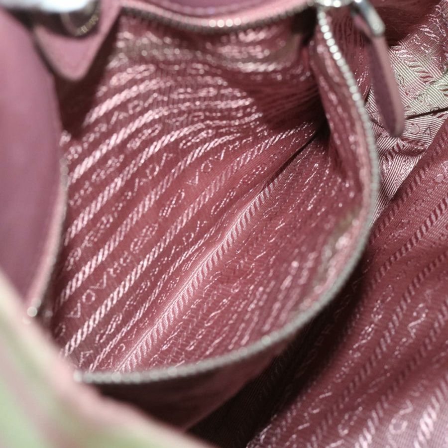 【日本直送】PRADA 尼龍粉紅手提包 正品 am5092-20