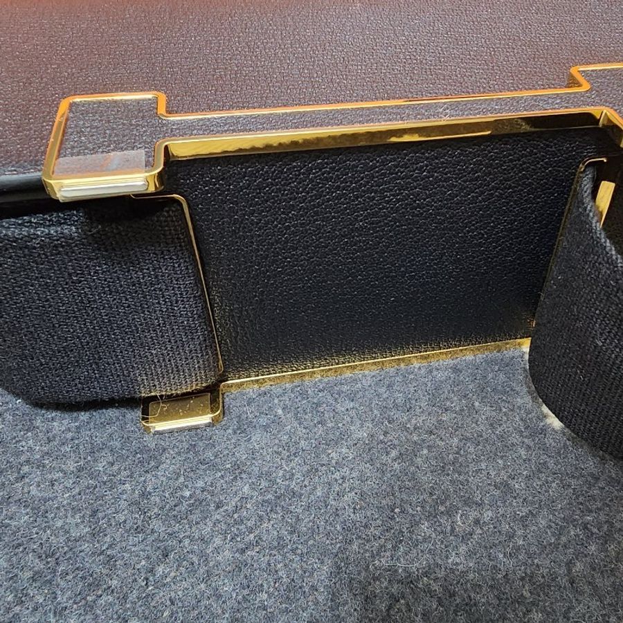 Hermès Geta/木屐包 (黑色89/金釦)藍心湄同款-2