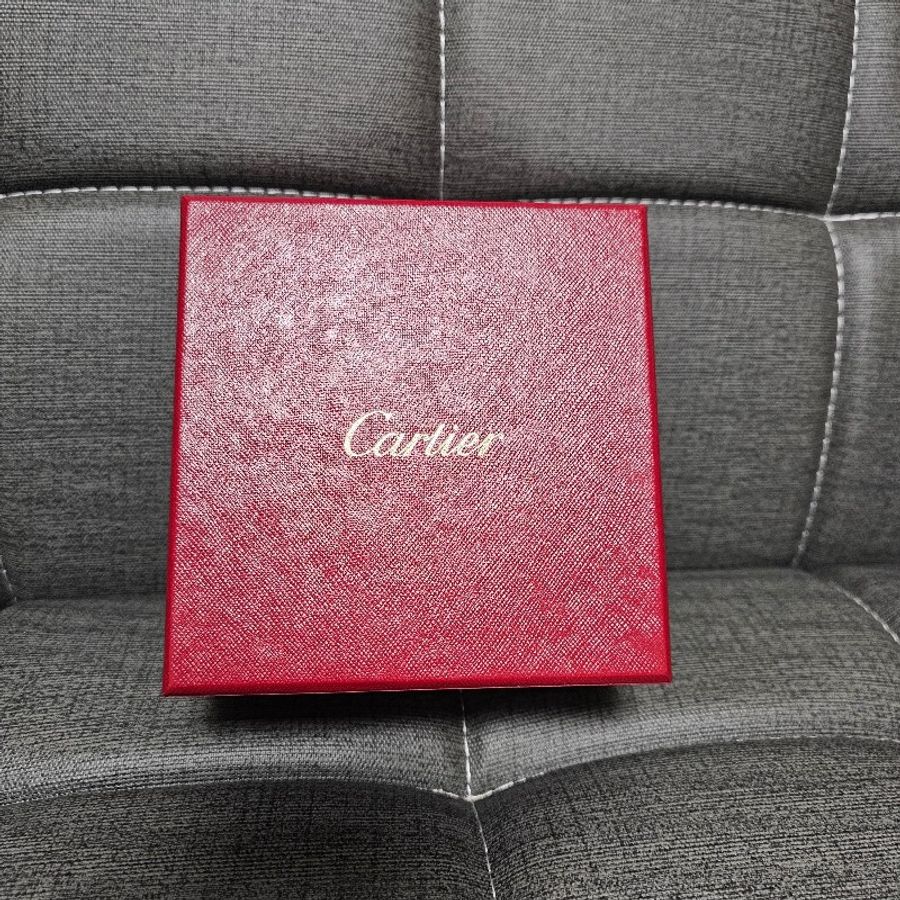 Cartier 白K金Love手環(*寬版16號)-6