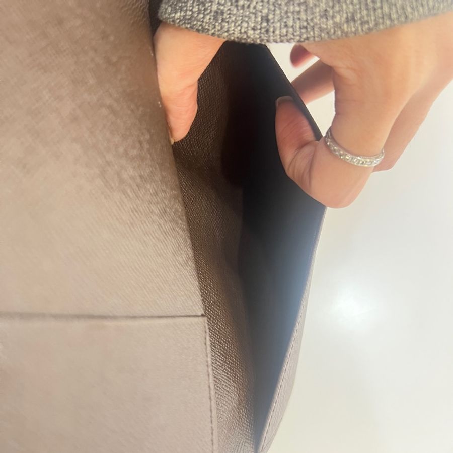 LOUIS VUITTON 棋盤格對開長夾 M66540-13