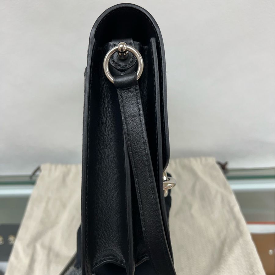 Hermes roulis 23 豬鼻包 黑銀-2