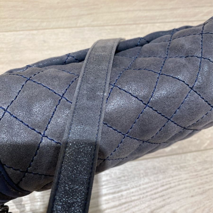 Chanel 香奈兒口蓋包 Leboy bag 牛仔色-20