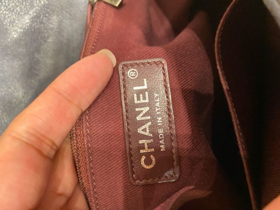 Chanel 香奈兒口蓋包 Leboy bag 牛仔色-26
