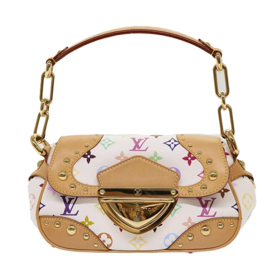 【日本直送】路易威登 Monogram 多色 Marilyn 單肩包 白色 M40127 正品 am4684-12