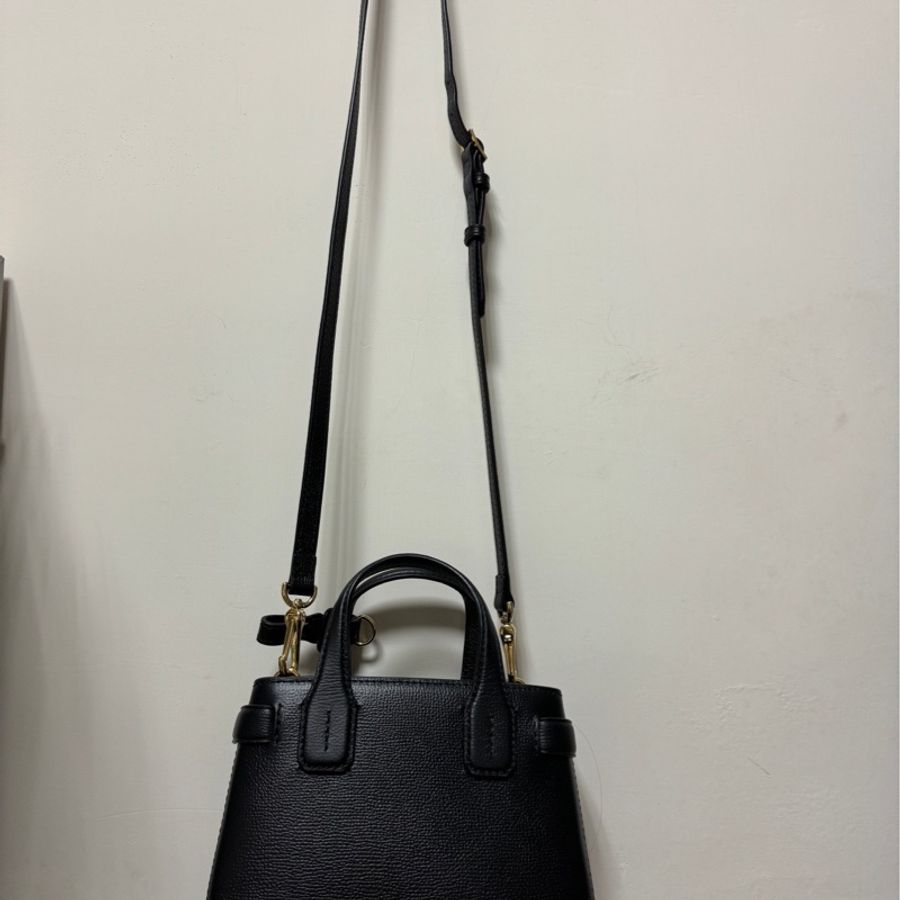 Burberry 經典格紋拼接手提/肩背包-1