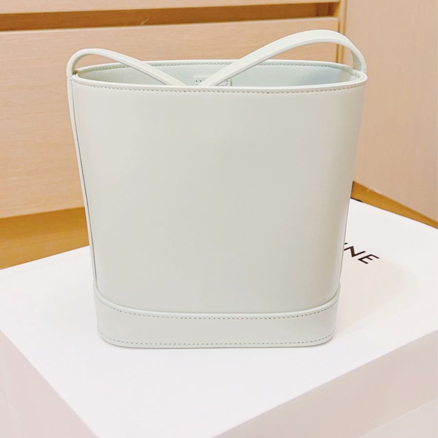 CELINE 小牛皮CUIR TRIOMPHE迷你BUCKET手袋-3