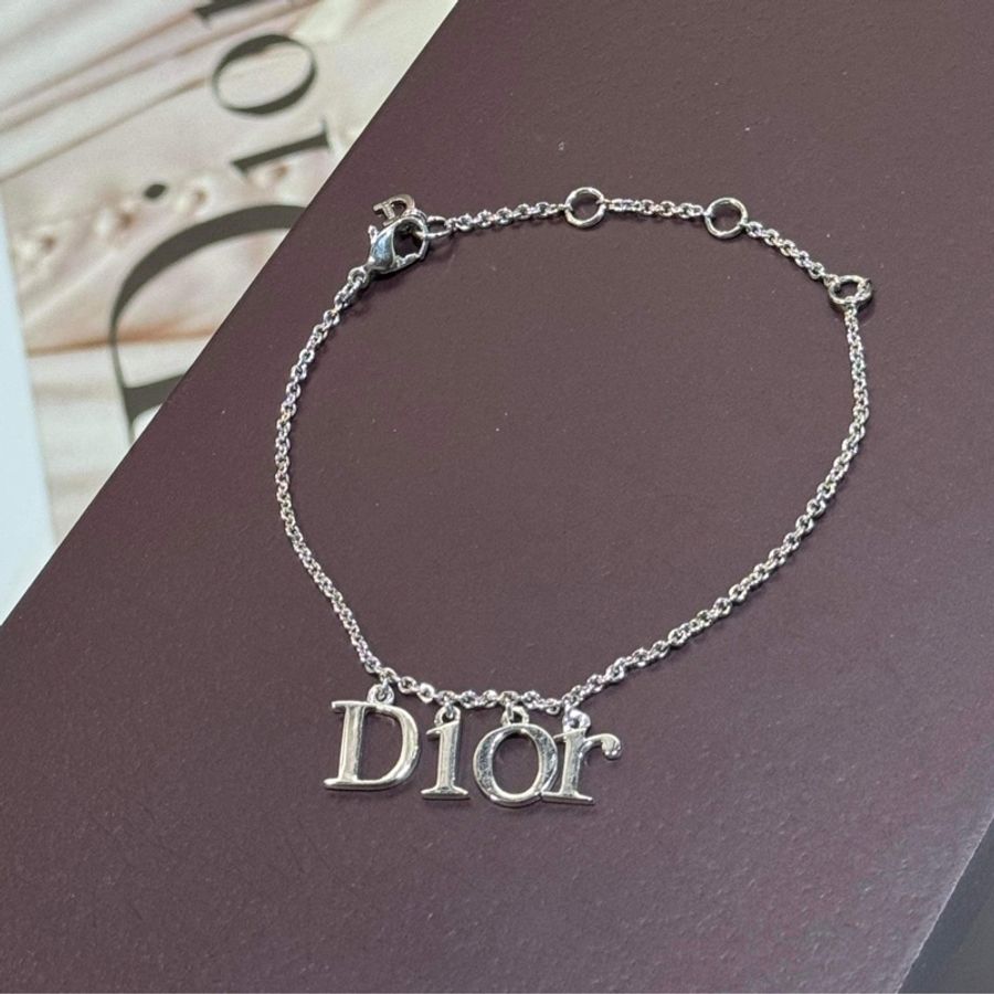🔥清倉最後降價🔥 #Dior 絕版極美品 #純銀 #手鍊 #手環-0