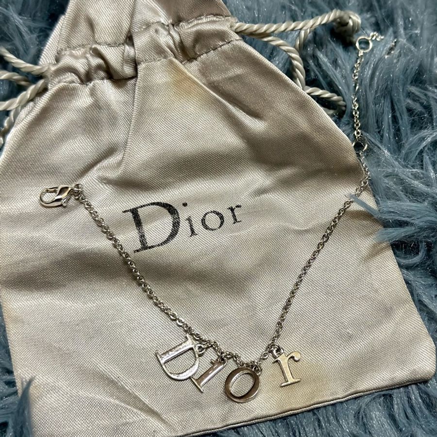 🔥清倉最後降價🔥 #Dior 絕版極美品 #純銀 #手鍊 #手環-1