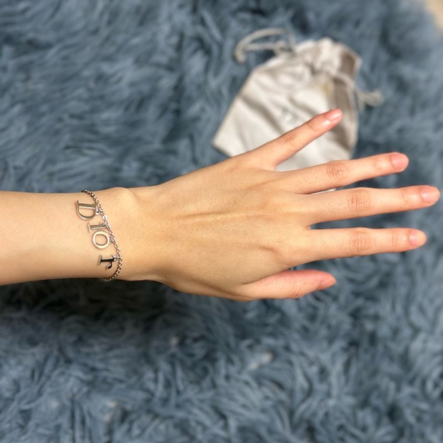 🔥清倉最後降價🔥 #Dior 絕版極美品 #純銀 #手鍊 #手環-6