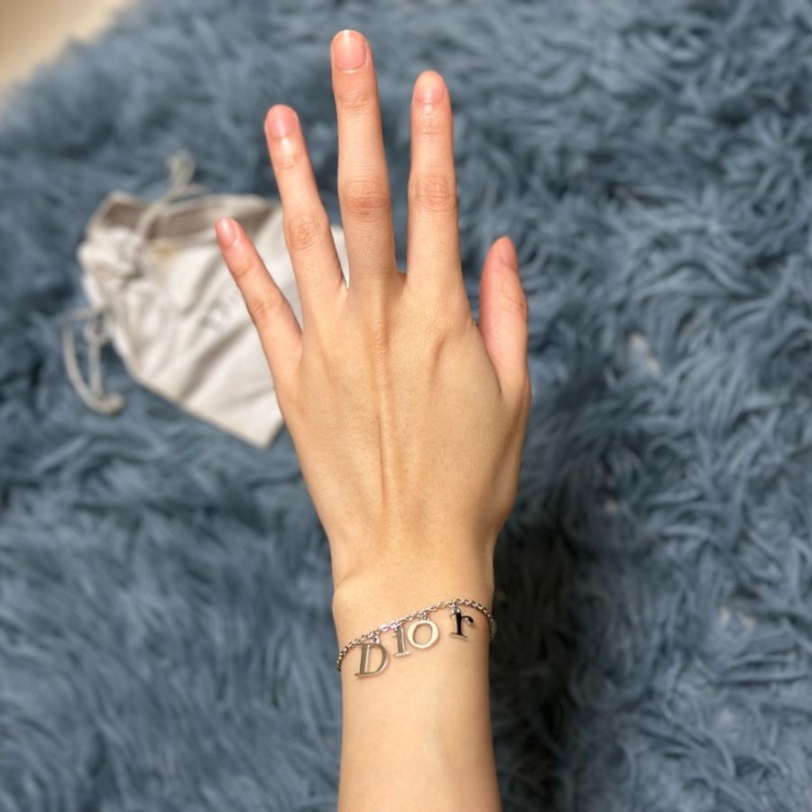 🔥清倉最後降價🔥 #Dior 絕版極美品 #純銀 #手鍊 #手環-7