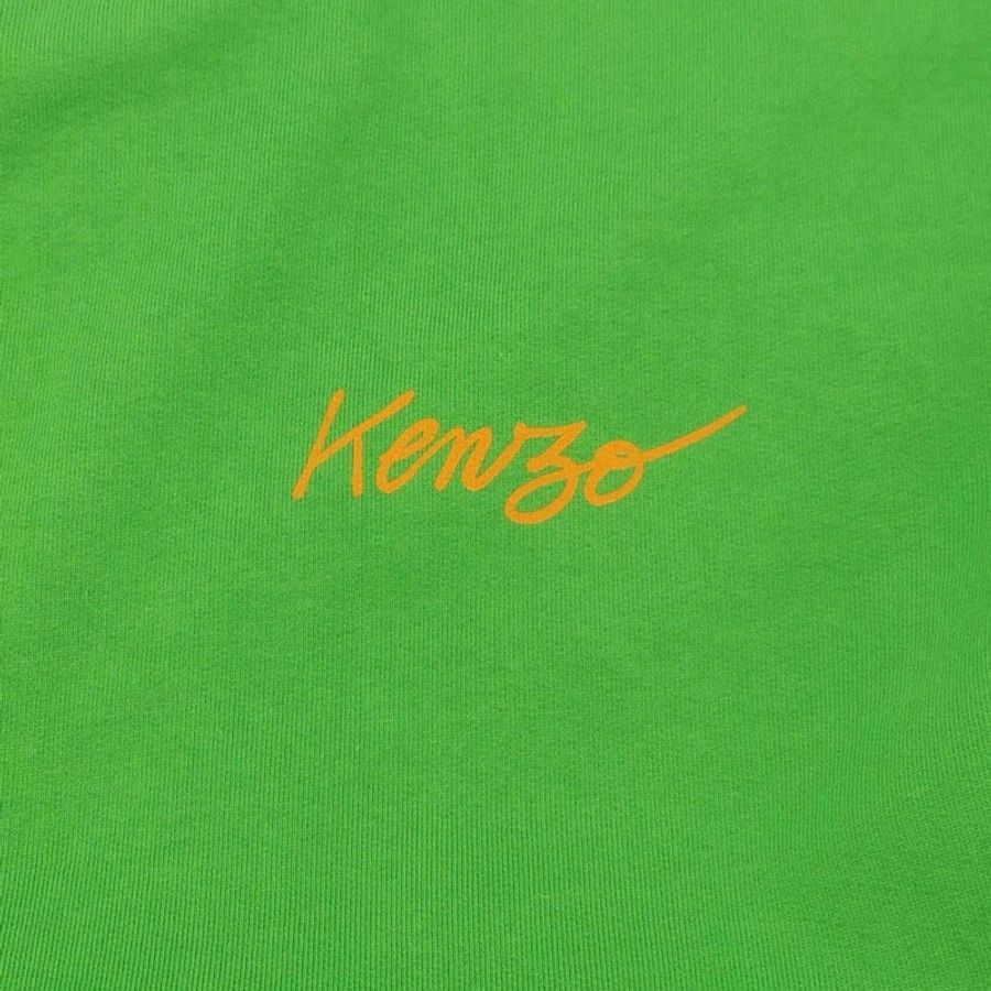 Kenzo 純棉花卉圖案圓領衛衣L碼-3