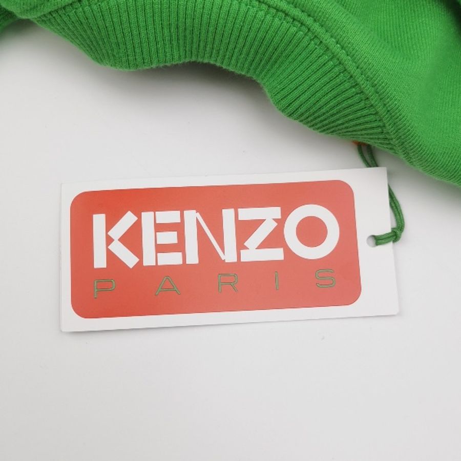 Kenzo 純棉花卉圖案圓領衛衣L碼-6