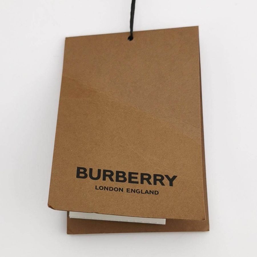 Burberry 羊毛純色菱格絎縫高領毛衣M碼-4