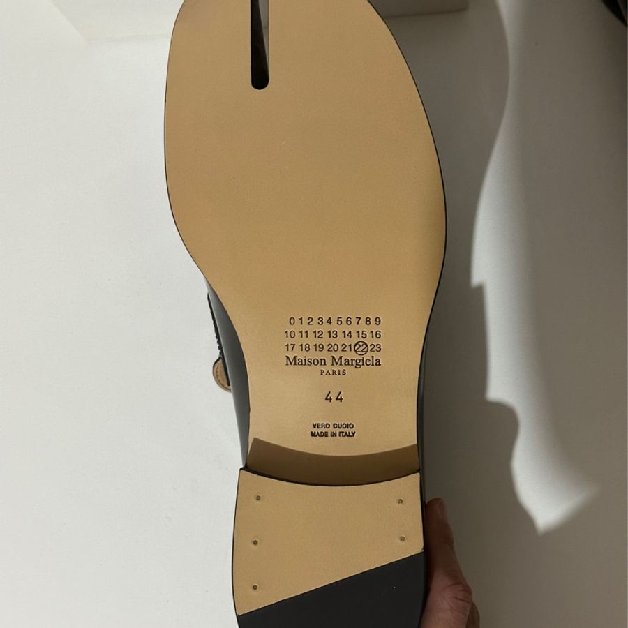 Maison Margiela tabi 德比男皮鞋-9