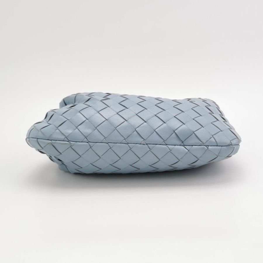 Bottega Veneta Jodie迷你羊皮Intrecciato 編織結扣手提包-3