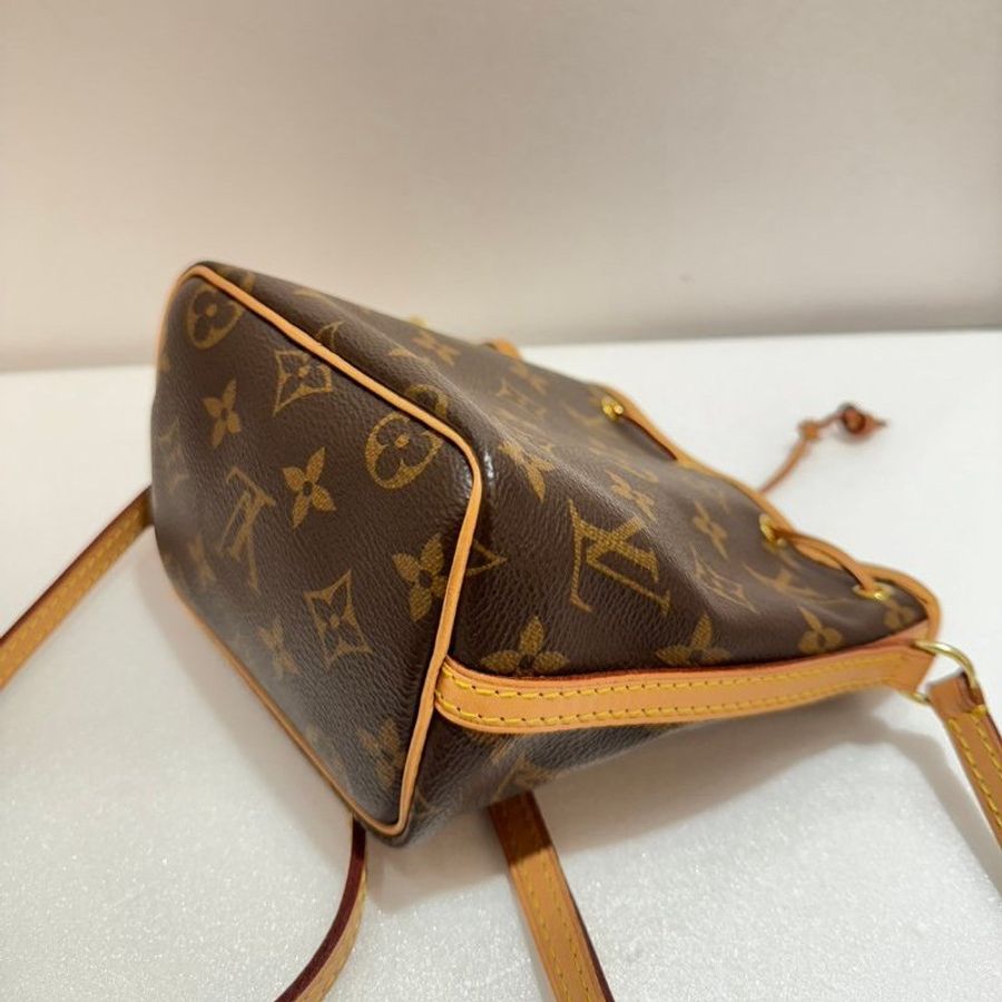 LV Nano Noe 斜背包/側背包/迷你水桶包 M41346 9成新-5