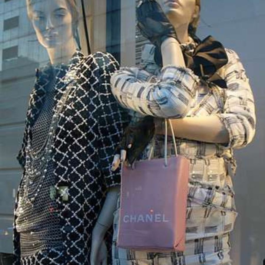 CHANEL 粉紅牛皮托特包-29