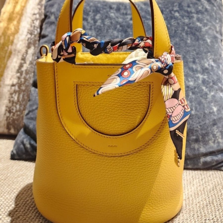 Hermès IN-The-LOOP 18 豬鼻菜籃子-0