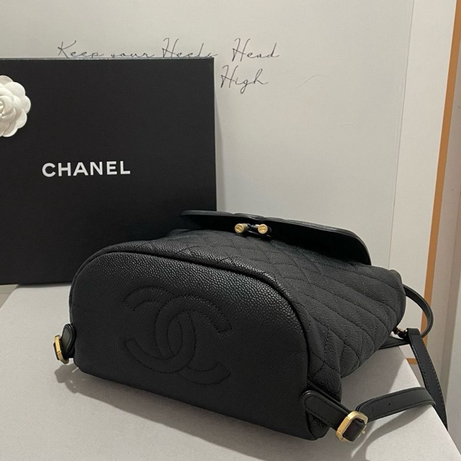 Chanel Vanity Case 系列荔枝皮背包-4