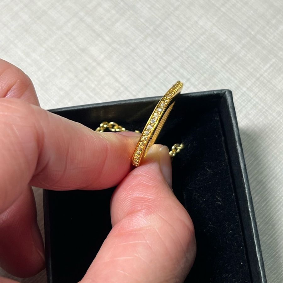Dior 水鑽項鍊-11