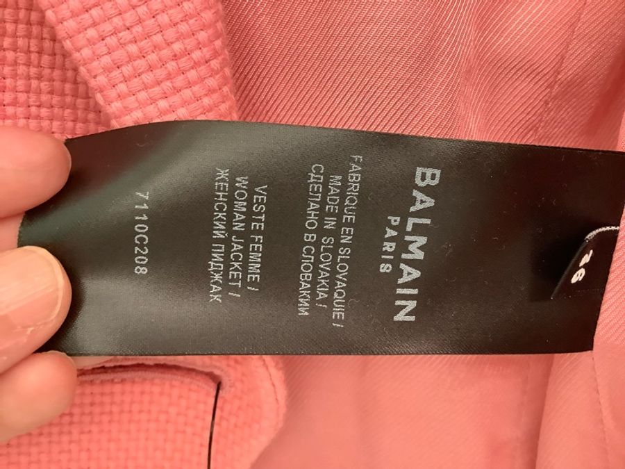 Balmain 經典西裝外套(尺寸36)-4