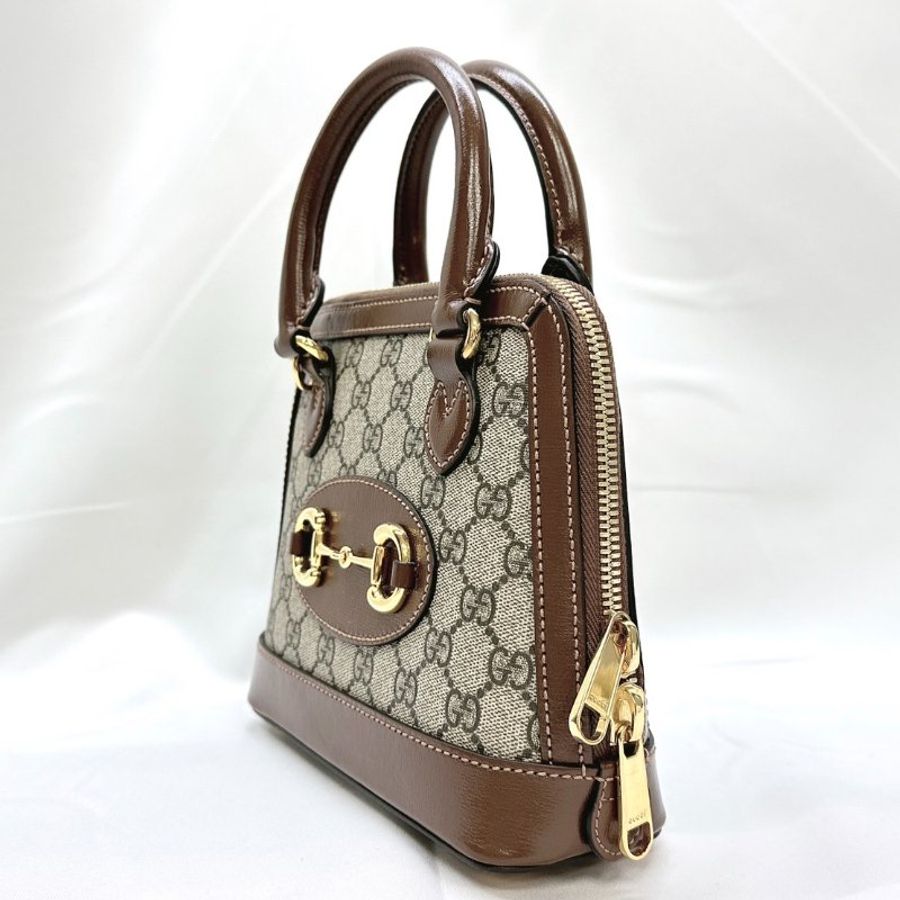 GUCCI 全新馬銜扣1955迷你貝殼包-2