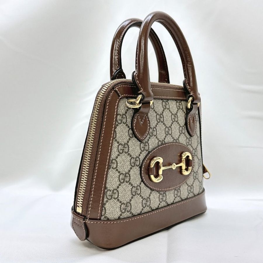 GUCCI 全新馬銜扣1955迷你貝殼包-3