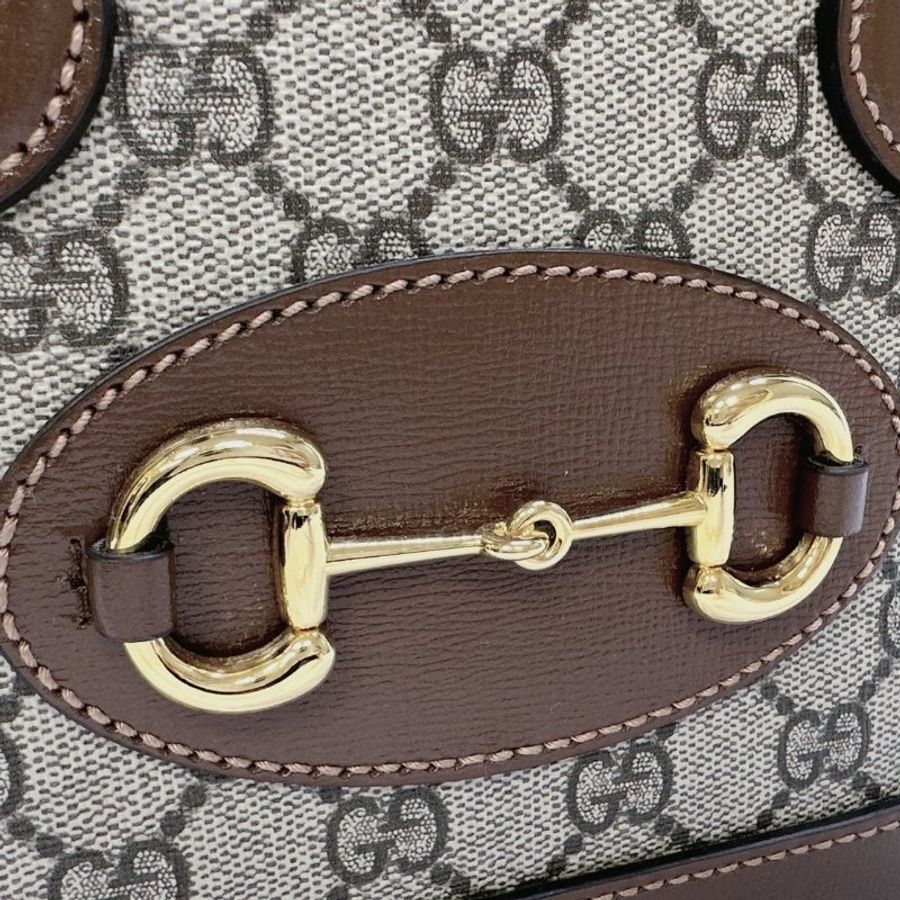 GUCCI 全新馬銜扣1955迷你貝殼包-8